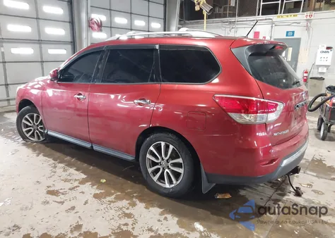2013 Nissan Pathfinder Sv из США, поврежденный, VIN 5N1AR2MMXDC665507